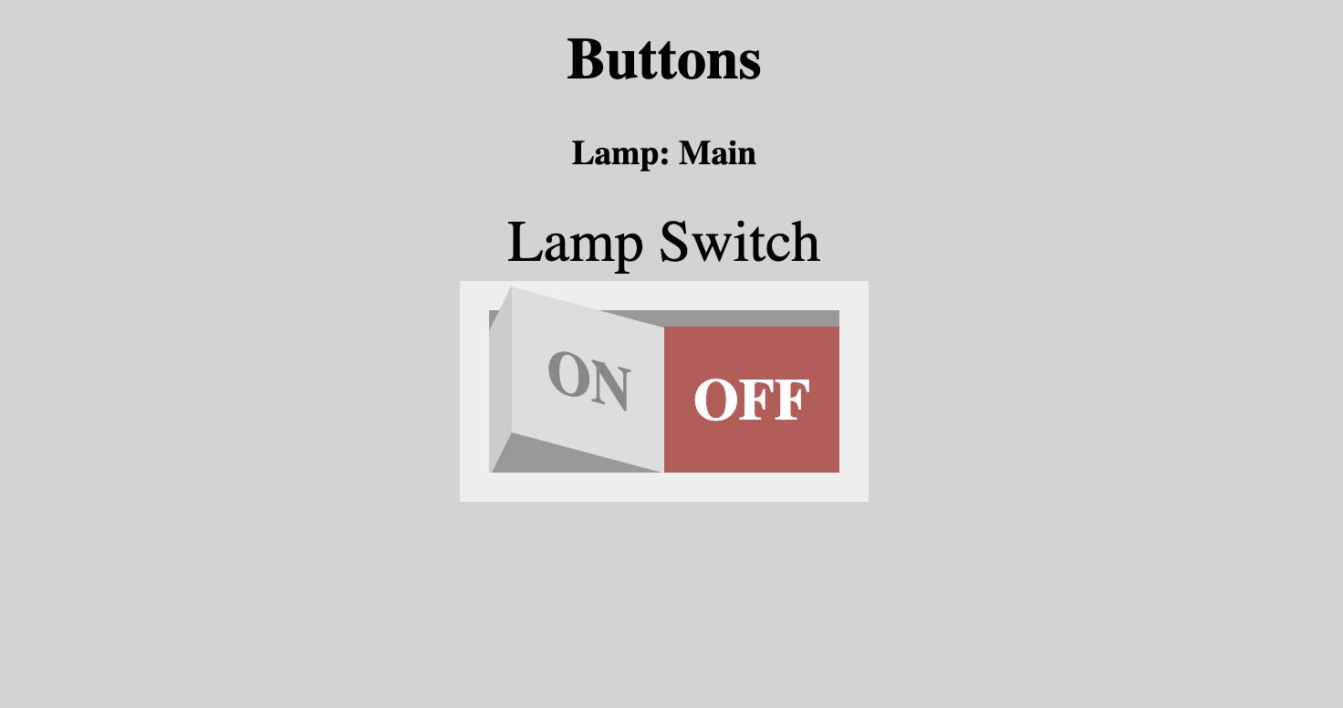 Flask Lamp Server preview